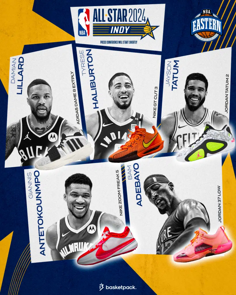 nba all star game 2024 chaussures starters