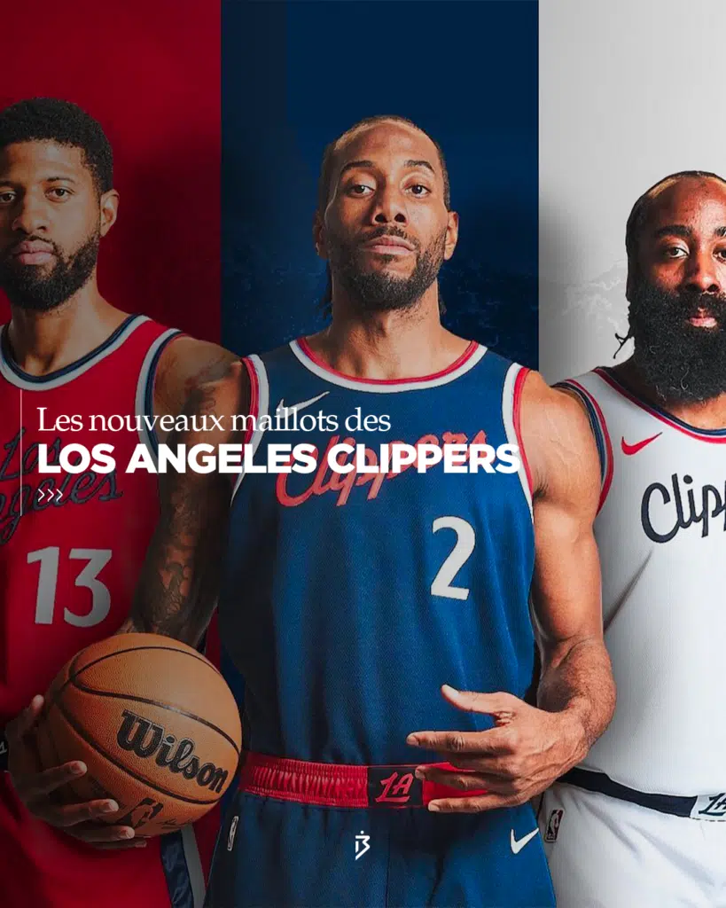 nouveau maillot los angeles clippers