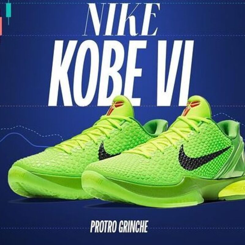 combien coute kobe 6 protro grinch
