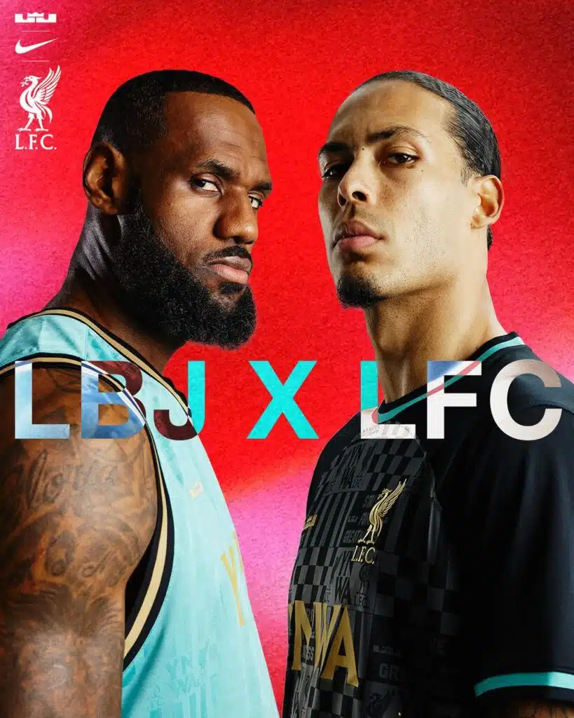 maillot liverpool fc lebron james chapter 2 2024