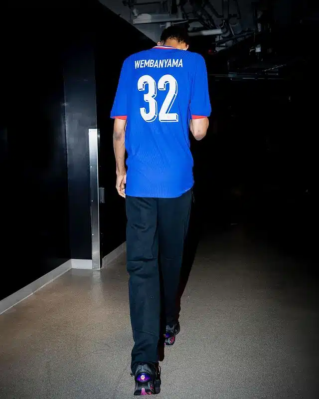 maillot equipe france football wemby nouveau flocage