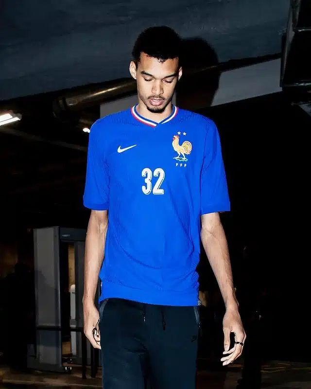 maillot equipe france football wemby nouveau flocage