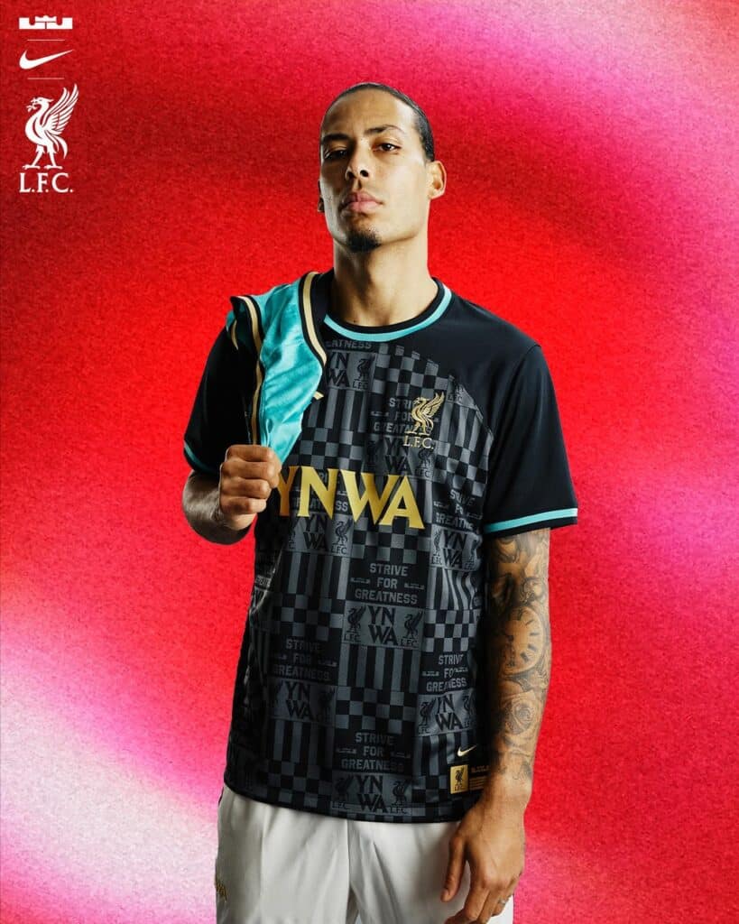 maillot liverpool fc lebron james chapter 2 2024
