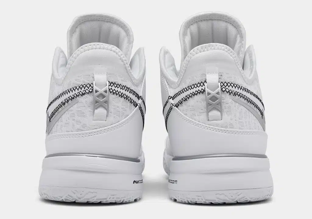 nike lebron nxxt gen white silver