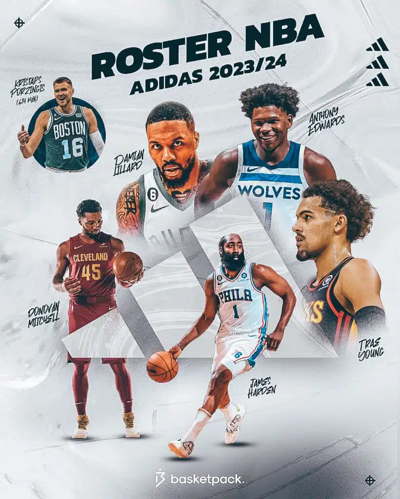 roster nba adidas anthony edwards numero un