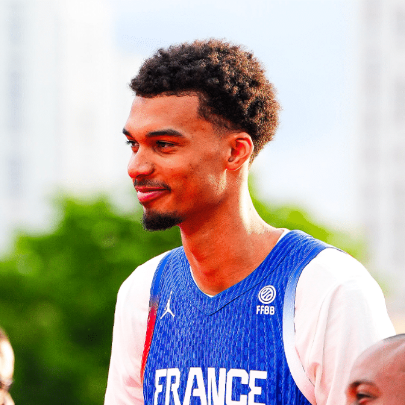 nouveau maillot equipe de france basket jeux olympiques jo wemby victor wembanyama