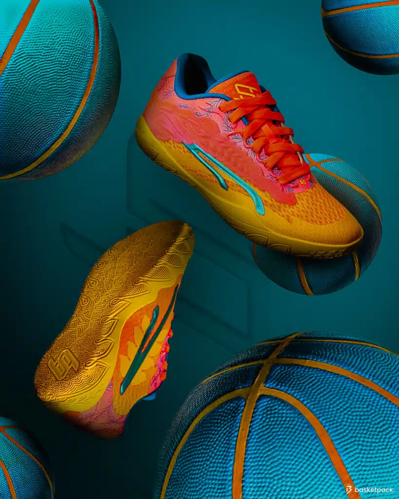 puma stewie 3 dawn shooting basketpack