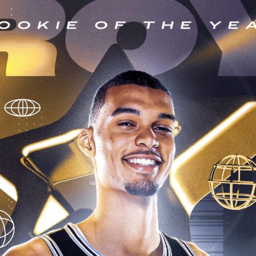 Image de l'article Victor Wembanyama élu Rookie Of The Year !