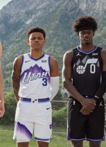 Image de l'article Le Utah Jazz dévoile ses nouveaux maillots !