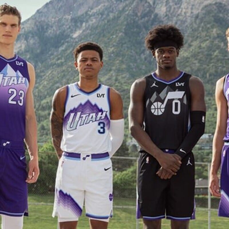 nouveaux maillots utah jazz