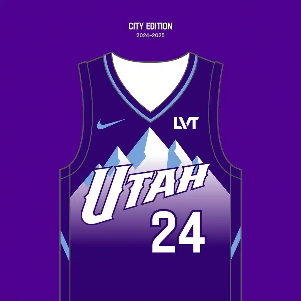 nouveaux maillots utah jazz city edition