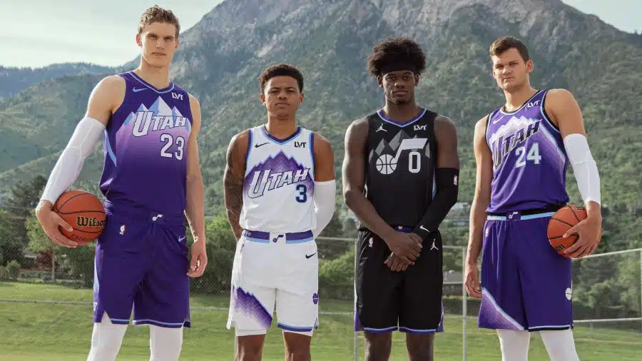 nouveaux maillots utah jazz 