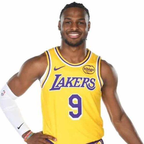 Image de l'article Maillot de Bronny James aux Lakers : le numéro 9 !