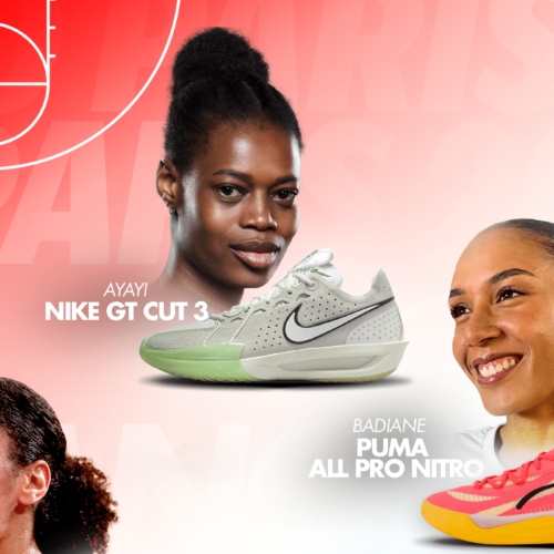 Image de l'article Les chaussures des joueuses de l'Equipe de France de basket pour les JO !