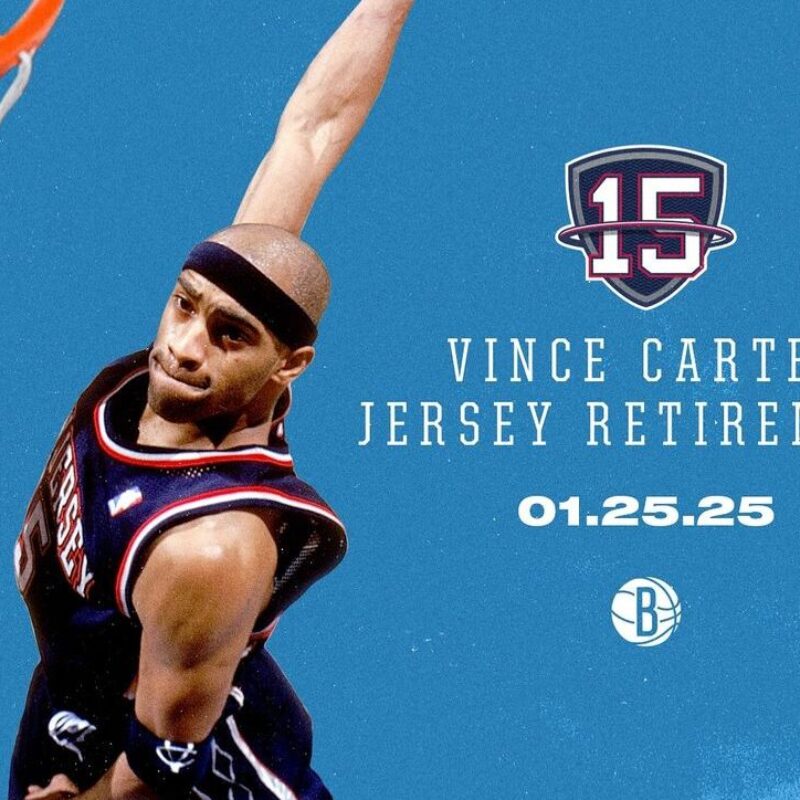 maillot vince carter retire nets