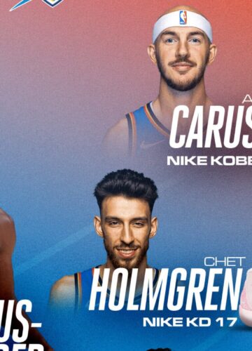 Image de l'article OKC Thunder : guide des paires et maillots pour la saison 2024-2025