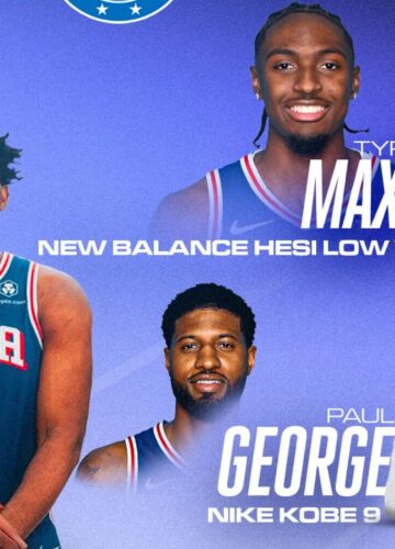 Image de l'article Philadelphia 76ers : guide des paires et maillots pour la saison 2024-2025