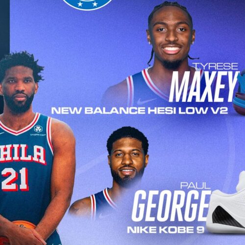 Image de l'article Philadelphia 76ers : guide des paires et maillots pour la saison 2024-2025