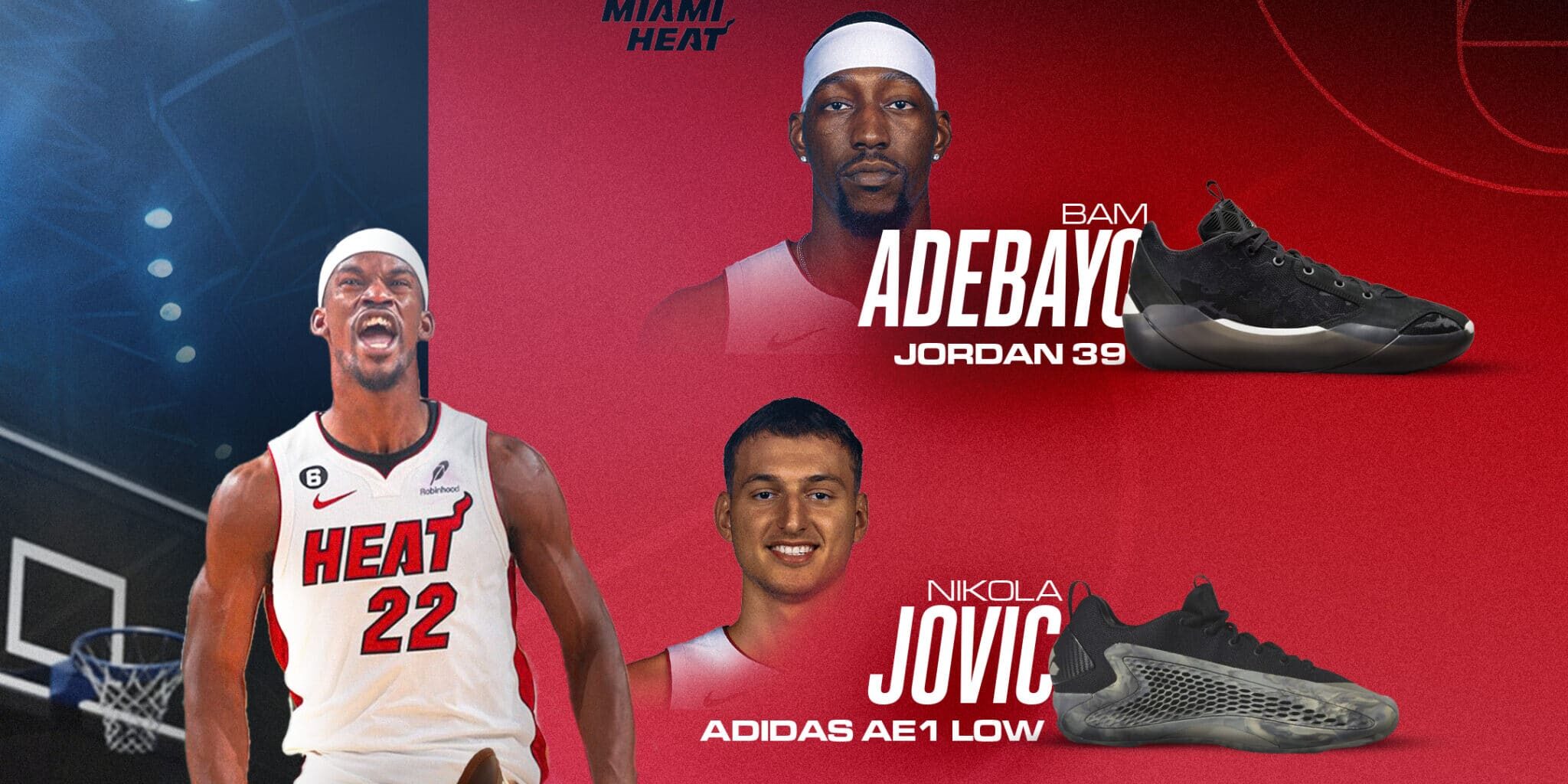 Miami Heat les paires et maillots officiels, saison 20242025