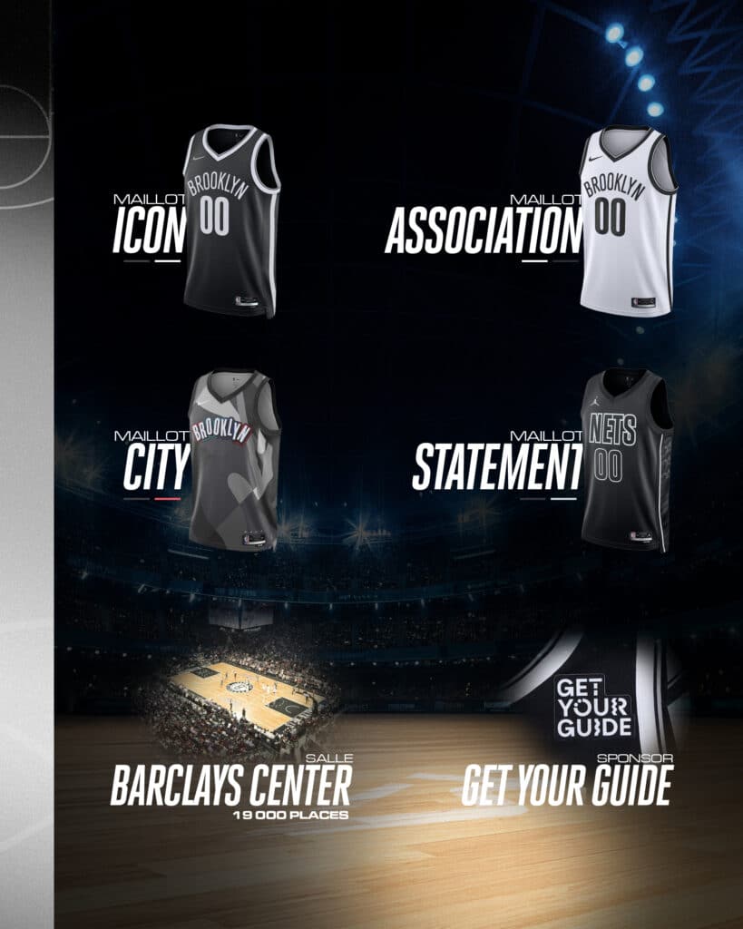 Brooklyn Nets les paires et maillots de la saison 20242025