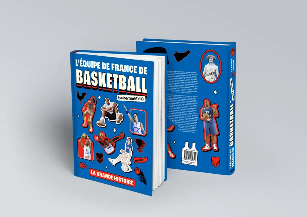 idee cadeau noel basket livre trashtalk equipe de france