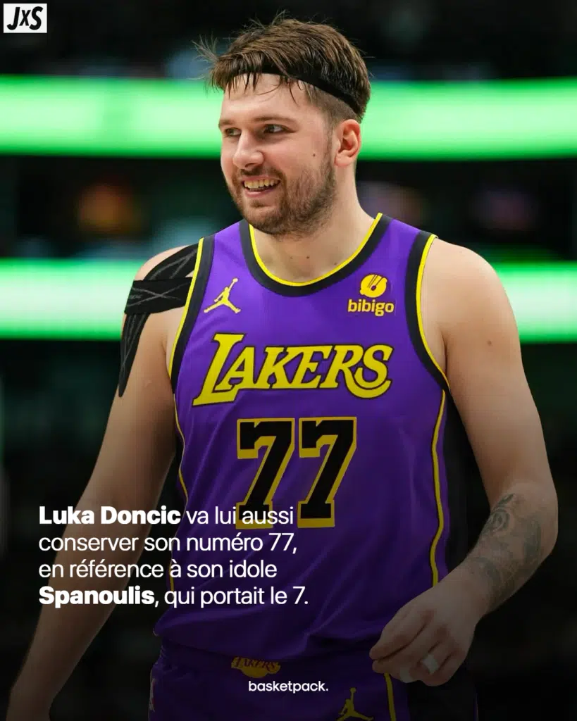 maillot luka doncic lakers
