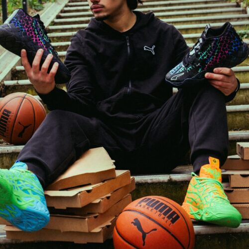 Image de l'article PUMA MB.04 x Tortues Ninja : on a shooté la collab !