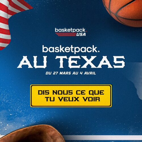 Image de l'article basketpack au Texas avec FFBC !