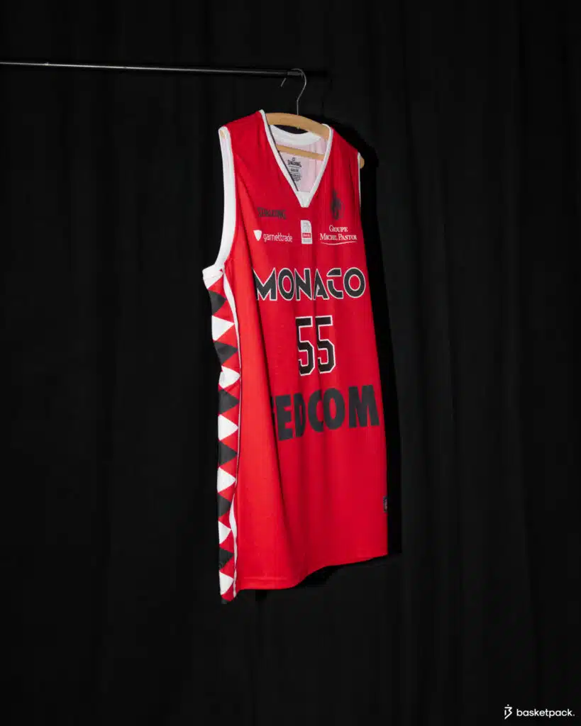 maillot retro as monaco basket roca team euroleague