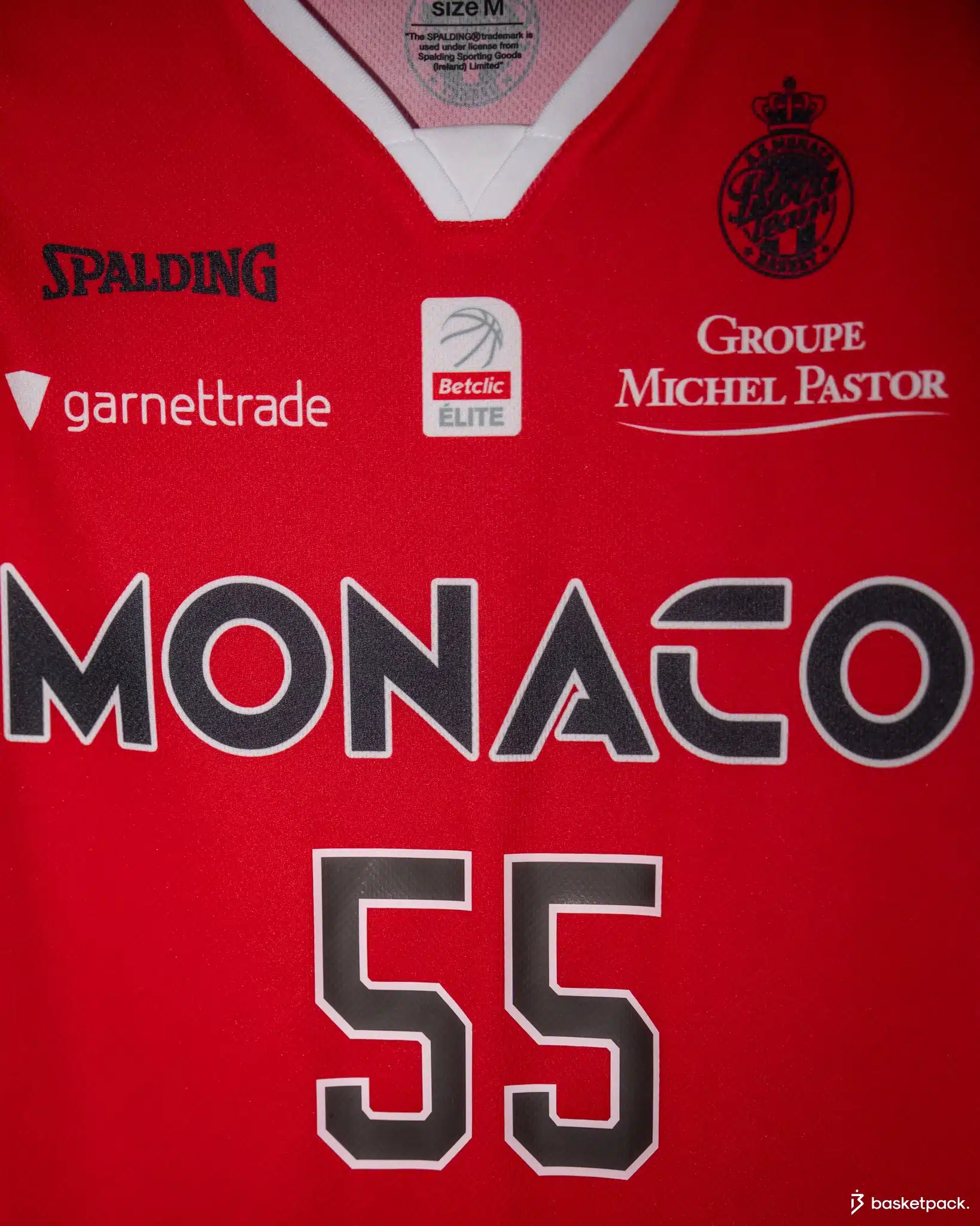 maillot retro as monaco basket roca team euroleague