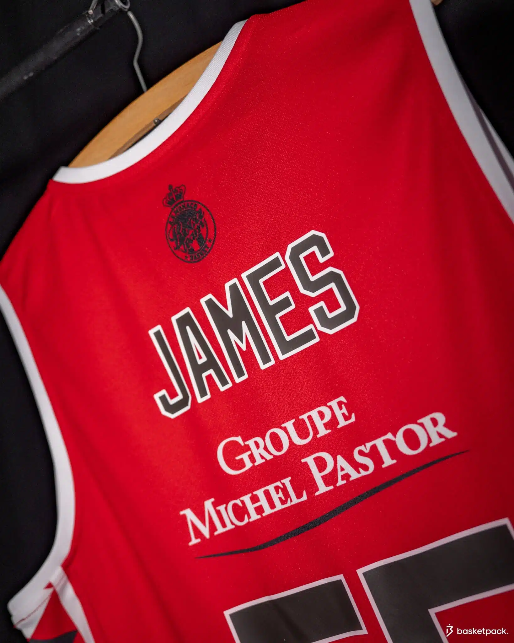 maillot retro as monaco basket roca team euroleague