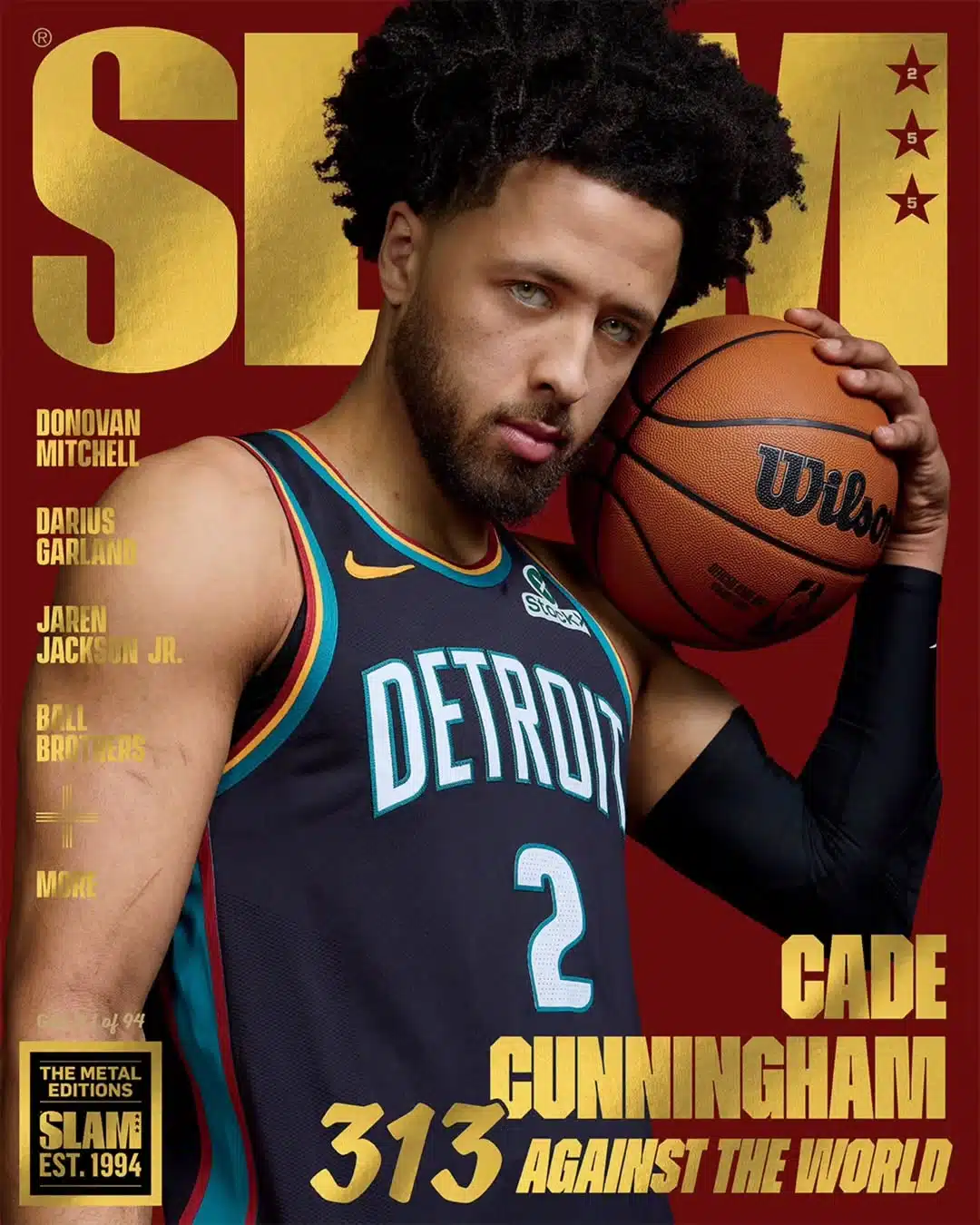 detroit pistons maillot city edition 2025 2026 cade cunningham