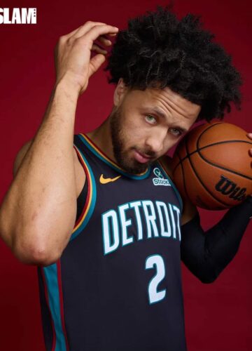 Image de l'article Le maillot City Edition 2025 des Pistons dévoilé par Cade Cunningham