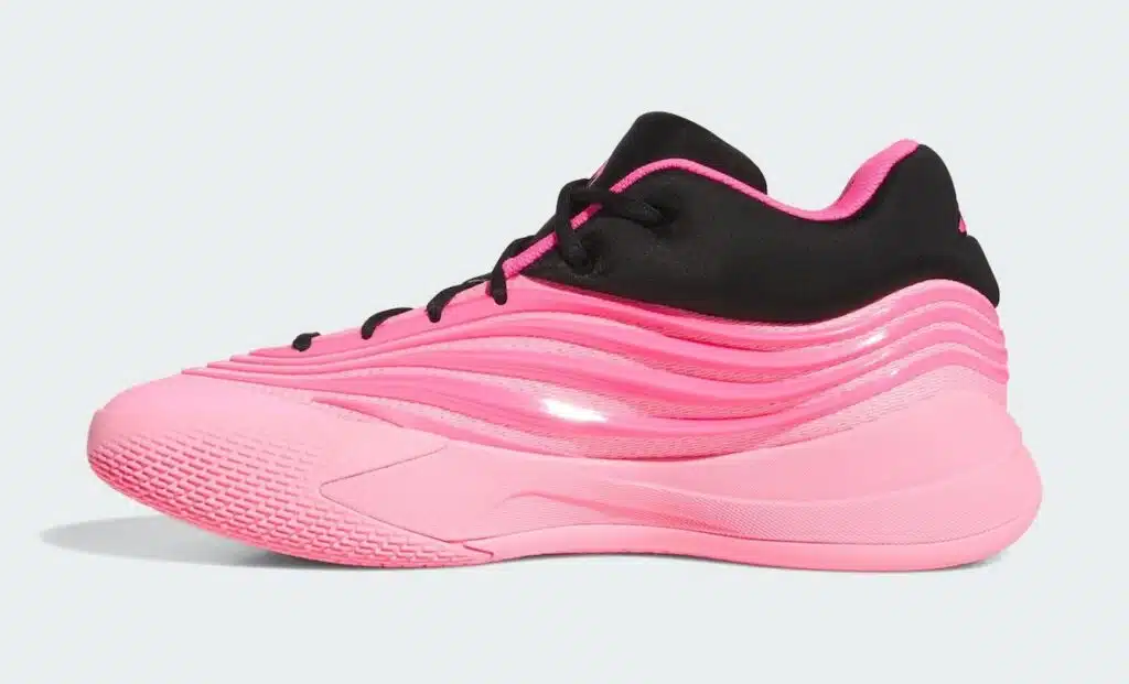 adidas dame 10 beam pink
