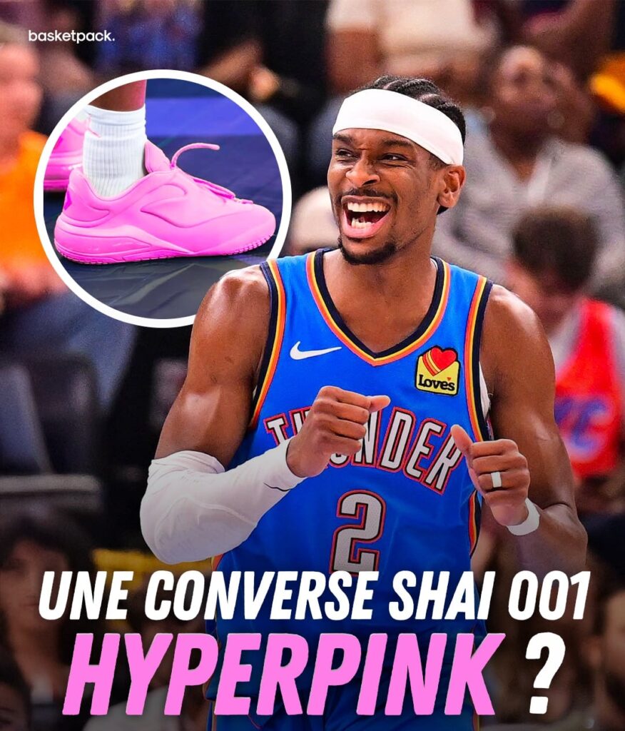 converse shai 001 hyperpink chaussure shai gilgeous alexande