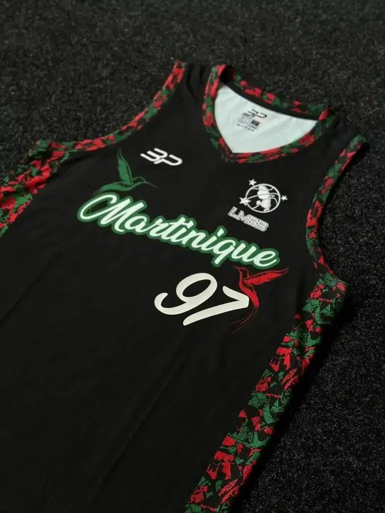 maillot exterieur selection martinique ballers pride kolibri kreyol