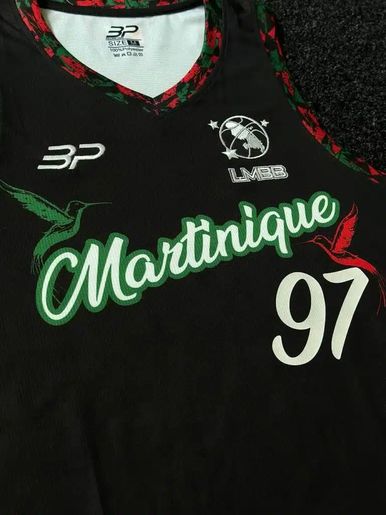 maillot exterieur selection martinique ballers pride kolibri kreyol
