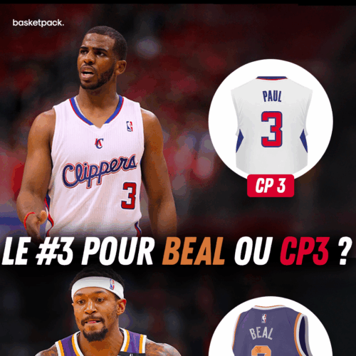 Image de l'article Maillot des Clippers : le numéro 3 pour Beal ou CP3 ?