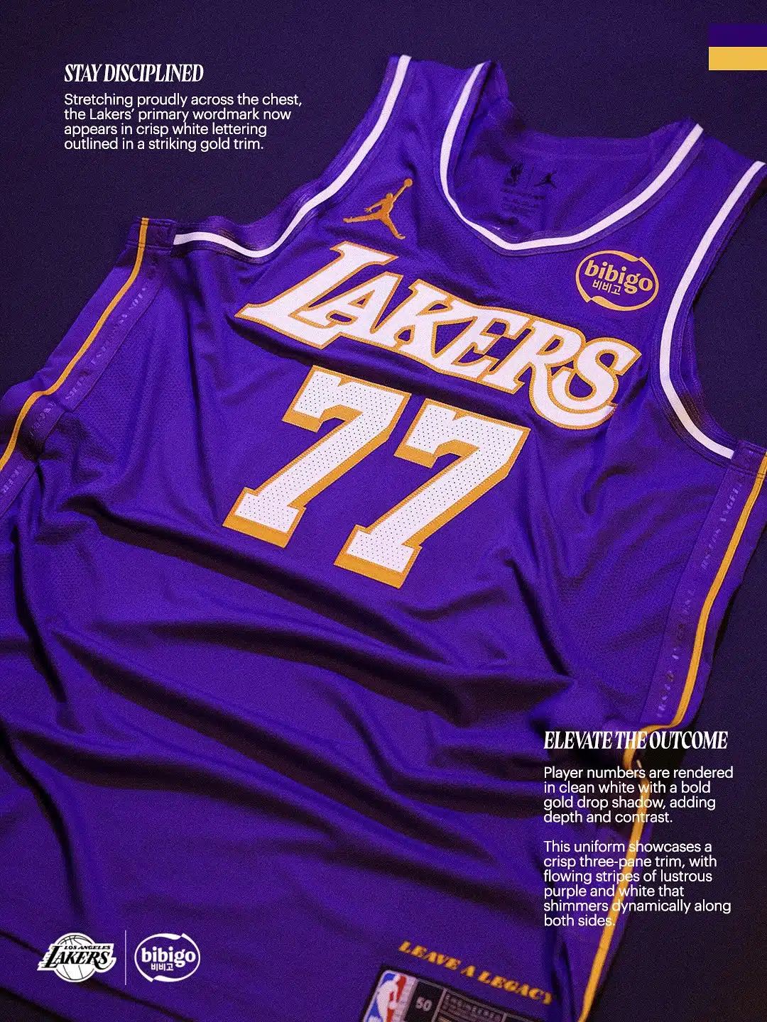 maillot lakers statement edition 2025
