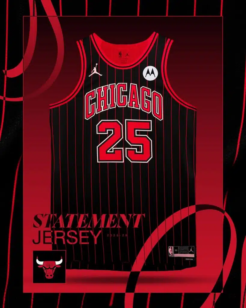 maillot statement edition 2025 2026 chicago bulls threepeat