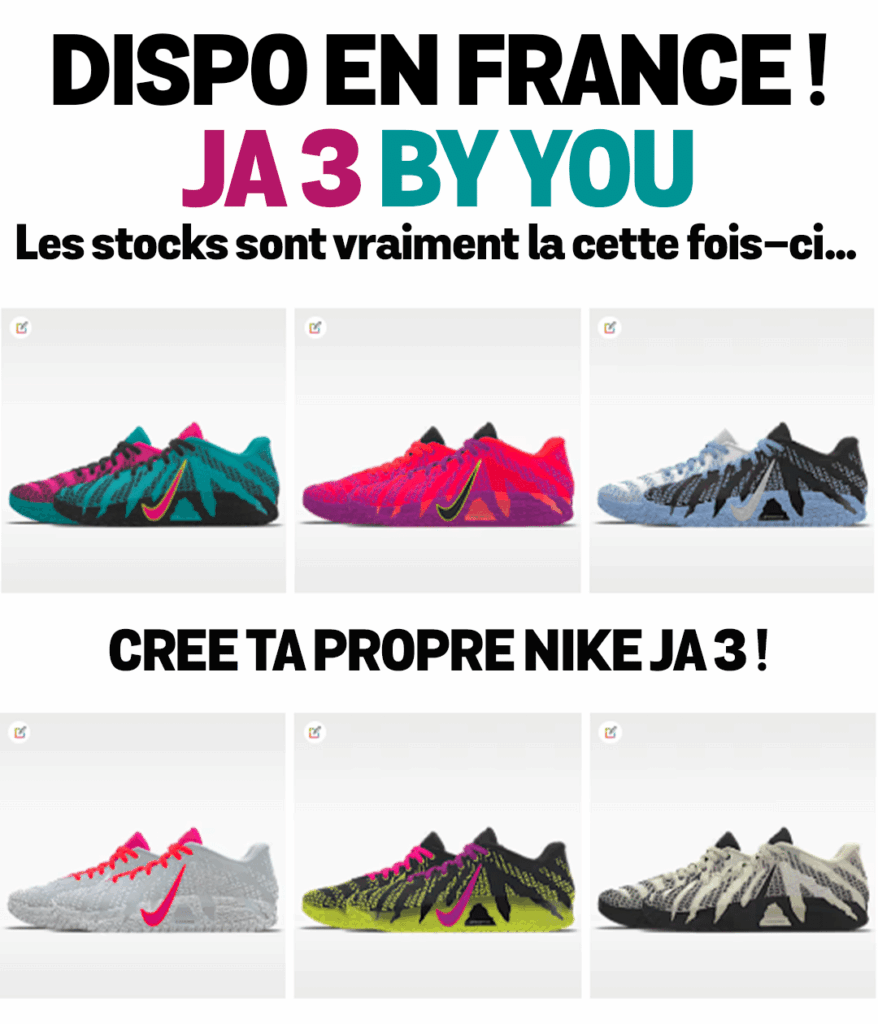 nike ja 3 by you