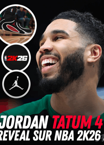 Image de l'article La Jordan Tatum 4 dévoilée sur NBA 2K26 !
