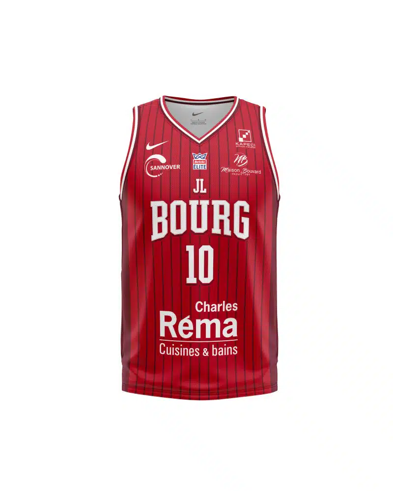 maillot betclic elite 2025 2026 jl bourg basket