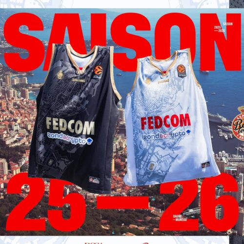 Image de l'article L’AS Monaco Basket dévoile ses maillots d’EuroLeague