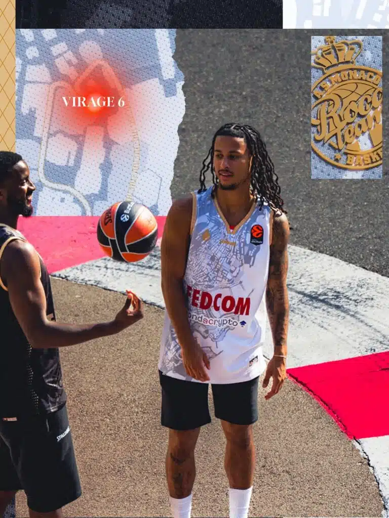 maillot euroleague as monaco basket 2025 2026 roca team