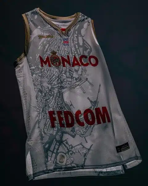 maillot betclic elite 2025 2026 as monaco basket