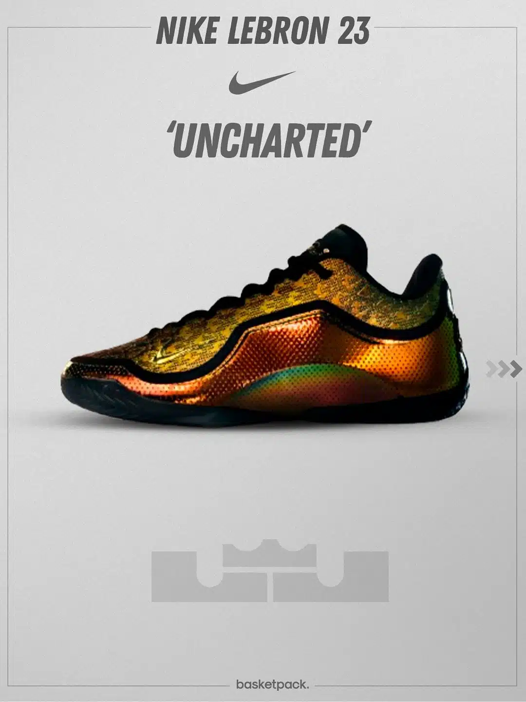 nike lebron 23 uncharted