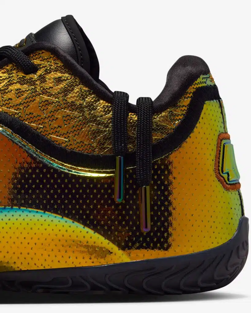 nike lebron 23 uncharted 40 k gold