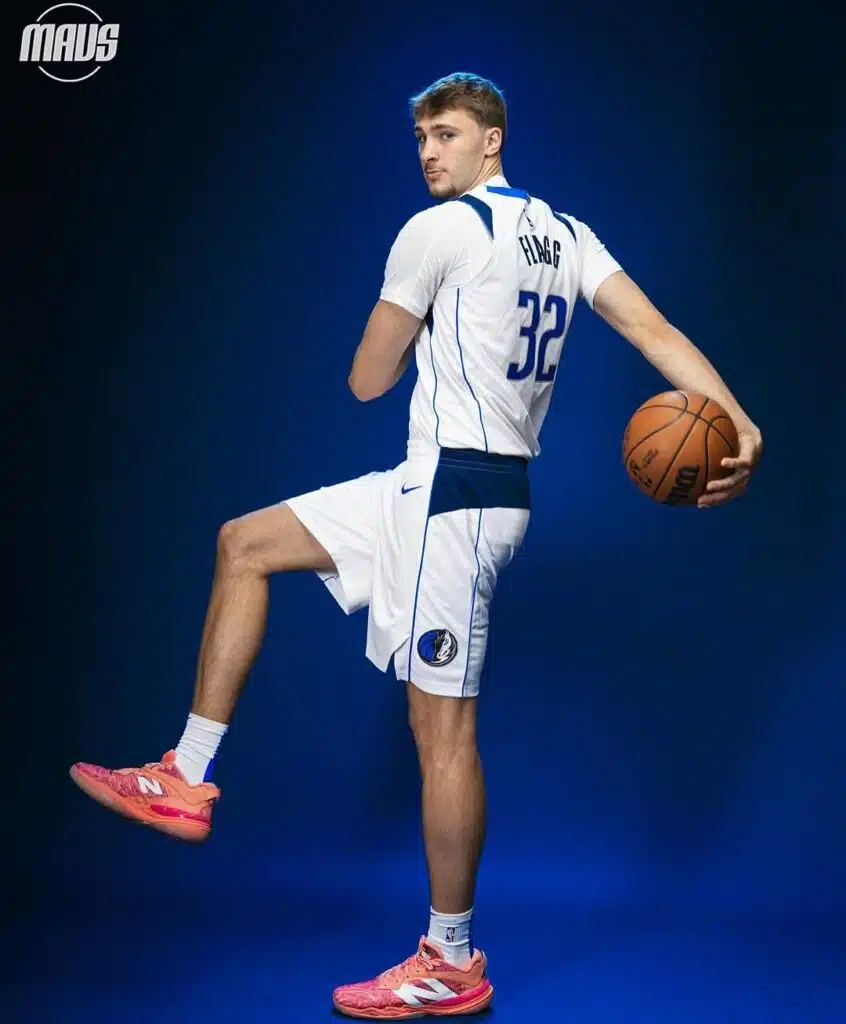 maillot mavericks pourquoi cooper flagg porte le numero 32