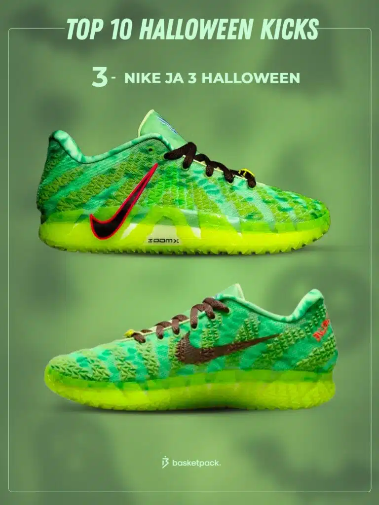 chaussures basketball halloween
